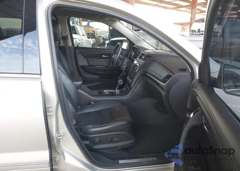 2015 Chevrolet Traverse Ltz из США, поврежденный, VIN 1GNKRJKDXFJ346104